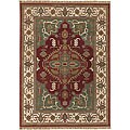 Hand-tufted Traditional Felicia Wool Rug (8' x 11')
