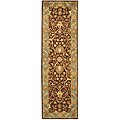 Hand-spun Antique Wool Mahal Rug (2'3 x 8')