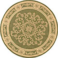 Indoor/Outdoor Polypropylene Rug (5'3 Round)