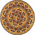 Hand-hooked Hens Wool Rug (8' Round)