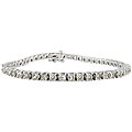 14k White Gold 8ct TDW Diamond Tennis Bracelet (J-K, I2)