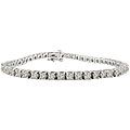 14k White Gold 2 1/3ct TDW 8 Inch Diamond Tennis Bracelet (I-J, I2)