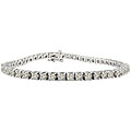 14k White Gold 2 2/3ct TDW 9 Inch Diamond Tennis Bracelet (I-J, I2)