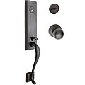 Colonial Bronze Handleset with Ball Knob