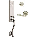 Colonial Nickel Handleset with Right Handle Lever
