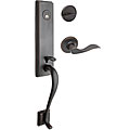 Colonial Bronze Handleset with Left Handle Lever