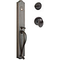 Estate Bronze Handle Set with Door Knob