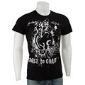 Ed Hardy Men's Premium Coast to Coast Flocked T-shirt