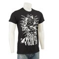 Ed Hardy Men's Premium World Tour Glitter Velvet T-shirt