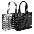 Perlina Quilted Leather Tote