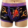 Ed Hardy Men's Devil Print Trunks