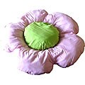 Green and Pink Flower Pet Bed