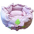 Cozy Flower Pink Pet Bed