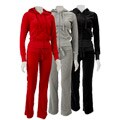 Pink Rose Junior's Velour Lounge Suit