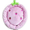 Pink Strawberry-shaped Pet Bed