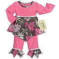 JoJo Designs Infant Girl's Hanky Pink Outfit