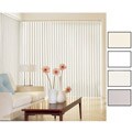 Solid Vinyl Vertical Blind (84 in. W x Custom Length)