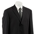 Emanuel Ungaro Men's Navy Wool 3-button Suit