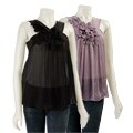 Bow & Arrow Women's Silk V-strap Top