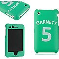 Apple iPhone 3G #5 Garnett Fan Green Rubber Case