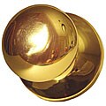 Sherlock Polished Brass Dummy Door Handle