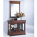 Louis Phillipe Bombay Vanity and Mirror Set