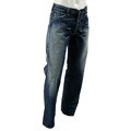 Evisu Men's Seagull Wrinkle Wash Jeans