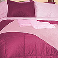 Full 13-piece Reversible Comforter Set (Pink)