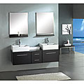 Ariel 'Perseus' Double Vessel Sink Bathroom Vanity