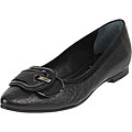 Fendi Vernice Women's Black Leather Shoes