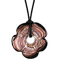 Genuine Murano Glass Pink Fiore Necklace
