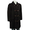 Andrew Fezza Men's Toggle Wool Overcoat