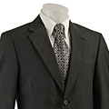 Haspel Men's Charcoal Wool Blend 2-button Suit