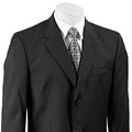 Adolfo Men's Single-breasted 3-button Stripe Suit