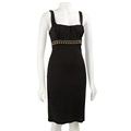 David Meister Women's Black Jersey Dress