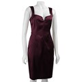 David Meister Women's Stretch Satin Dress