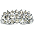 10k White Gold 1ct TDW Diamond Band (K/L, I3)