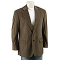 Wall Street Collection Men's Olive Corduroy Blazer