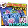 2 Players Twin Ddr Dance Dance Revolution Tv Pad - Product image.