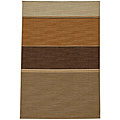 Hand-woven Dhurry Arrah-01 Wool Rug (5' x 8')