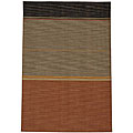 Hand-woven Dhurry Arrah Wool Rug (4' x 6')