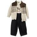 Izod Infant Boy's 3-piece Jeans and Sweater Set