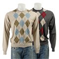 Cullen Men's Argyle Crew Sweater