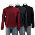 Cullen Men's French Rib Mock Turtleneck Sweater