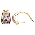 Encore by Le Vian 18k Gold Ruby and 3/4ct TDW Diamond Earrings (M-N, SI2-SI3)