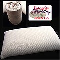 Italian Memory Foam Travel Pillow with Bamboo Cover