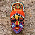 'Deer Shaman' Beadwork Mask (Mexico)