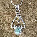 Citrine 'Sky Dance' Necklace (India)