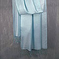 Silk and Wool 'Diamond Light' Shawl (India)