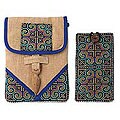 'Ultimate Blue' Hemp Handbag and Phone Pouch (Thailand)